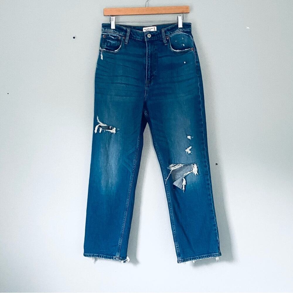 Abercrombie & Fitch Jeans 29/8 The Ankle Straight Ultra High Rise Curve Love